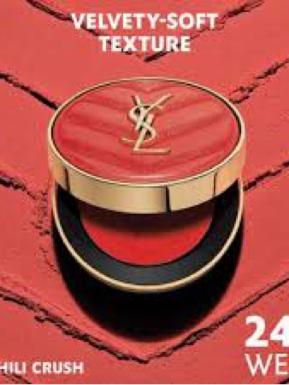 Yves Saint Laurent (YSL) Velvet Lip Color in Chili Crush - Red